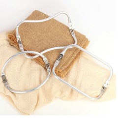 Purse Frame Kiss Clasp U Shaped Aluminum Purse Frames Clasp Replacements