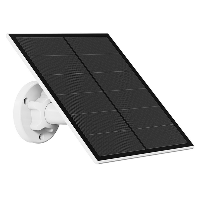 Soporte de panel solar para cámara exterior de silicio monocristalino de 5W
