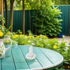 4Pcs Solar Panel Mount Holder White ABS Stand with Stable Structure for Outdoor