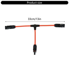 Renewable Energys Solar Panel Panels Branch Connectors 30A 1000V 6mm² Cable Pair