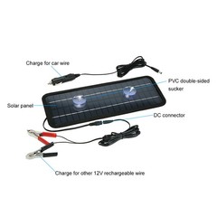 4.5W Portable Solar Panel Car Boat Backup G0I0