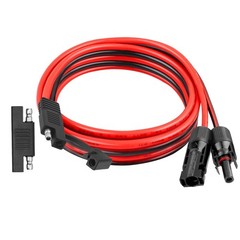 10AWG SAE to Solar Panel Connector Cable 10FT, Heavy-Duty Tinned Copper, Sola…