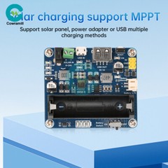 6V~24V Solar Panel Power Management Module Support MPPT 850mAh Li-ion Battery