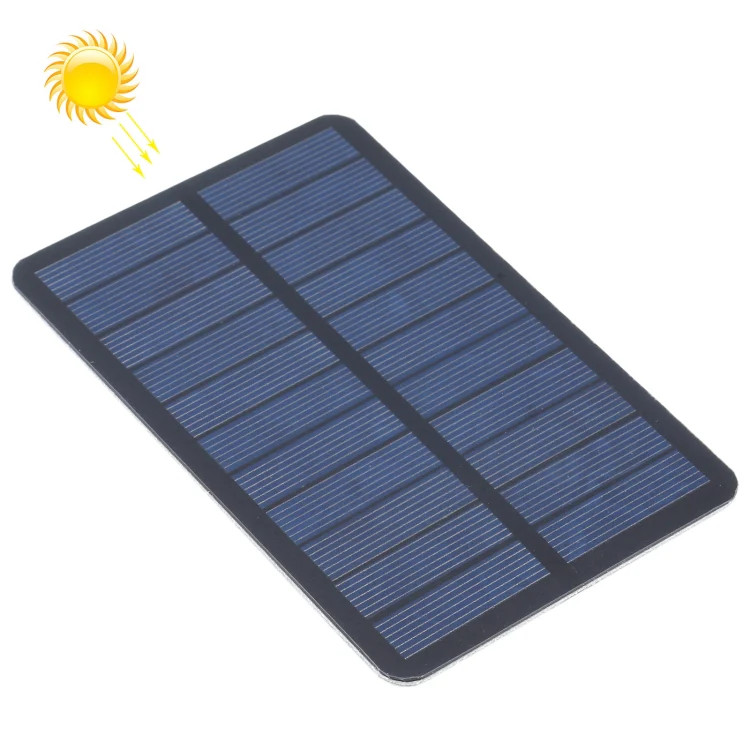 5.5V 1.5W 290mAh DIY Sun Power Battery Solar Panel Module Cell, Size: 135 x 88.