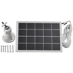 5V Solar Panel Waterproof Solar Charger for Ring Video Doorbell 3W – 1 PACK