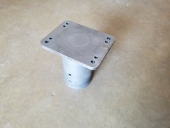 Off-Grid 3″ Solar Racking SlipFitter – DIY Top of Pole Mount
