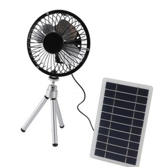 Solar Vent Fan Monocrystalline Silicon Solar Panel Powered Fan With Stand For