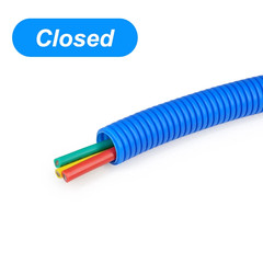 1-10M Closure PP Corrugated Pipe Ad11.6Mm – 25Mm Wear Resistant Cable Protector