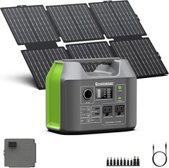 Solar Generator 296Wh 300W with Foldable 60W Panel
