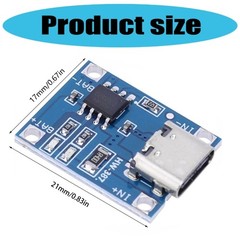 5V 1A Battery Charging Module USB 18650 Plate for Mobile Power DIY