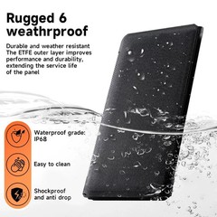 SOKIOVOLA 120W Foldable Solar Panel with MC-4 Connector Portable Solar Panel …