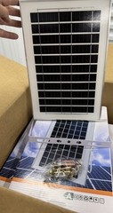 Solar Power Bank for Security Camera, 6V 1A IP66 Waterproof Panel Charger