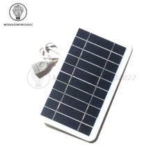 5V 2W Solar Panel Output USB Outdoor Portable Solar System Mobile Phone Charger