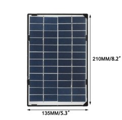 6W12V solar panel outdoor camera security courtyard light solar charging panel