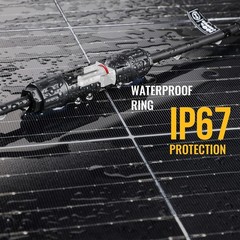 Waterproof Y Branch Parallel Solar Connectors for Efficient Panel Connections