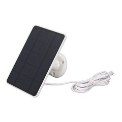 Solar Panel 4W Battery Charger Micro USB Camera Charging Solar Panel White
