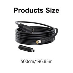 8mm Extension Cable for Solar Generator, DC7909 Solar Panel Cable Female to Male
