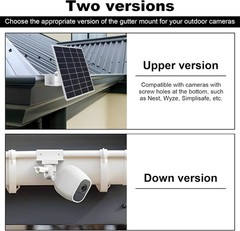 Universal Solar Panel Gutter Mount – 4 PCS