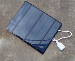 New 6 V 3.5W Outdoor Solar Panel 580mA Smart Power Supply Phone Battery Charger