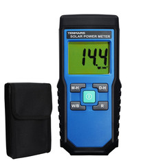 Solar Power Meter, Handheld Solar Irradiance Meter Solar Energy Meter, Digital S