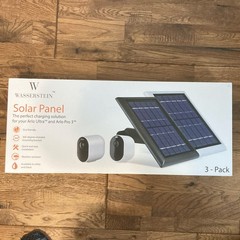 Wasserstein Weather Resistant Monocrystalline Solar Panel 2W 5V 3 Pack