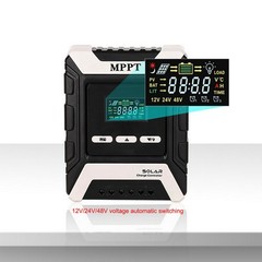 20-60A MPPT Solar Charge Controller Charger 12V/24V/48V with Color LCD Display E