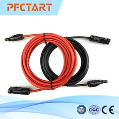 10AWG 3ft – 32.8ft Solar Panel Extension Cable Silicone Flexible Wire Connectors