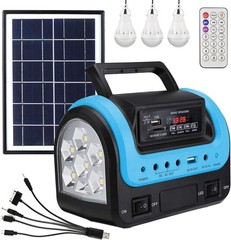 Portable Solar Generator with Panel,Small Power Station for Camping | Compact…
