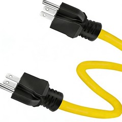 Outdoor Extension Cord 5-15P Male To Male Flame Retardant Cable Power Cord