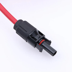 Double Ends Solar Extension Cable with Connector 1-10 Meter 4Mm2/6Mm2 1000V/1500