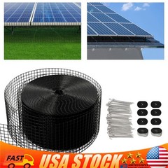 100ft Solar Panel Wire Mesh Roll & clip kit – Pigeon Bird Proofing Guard kit new