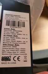3200VA 3000W 24VDC Solar Hybrid Inverter Charge Controller