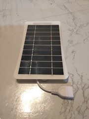 USB Solar Panel Charger for Cameras, Cell Phones, and Camping