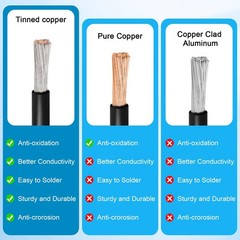 10AWG 20FT Solar to XT60i Extension Cable 3 6 10 35 50 75 100FT Heavy Duty Ad…