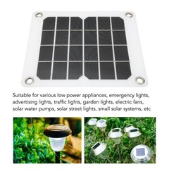 5V 20W Solar Panel Monocrystalline Safe USB Output Portable Solar Charge Pan AP9