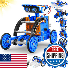 Bottleboom Stem 13-In-1 Education Solar Power Robots Toys For Boys Age 8 Toy