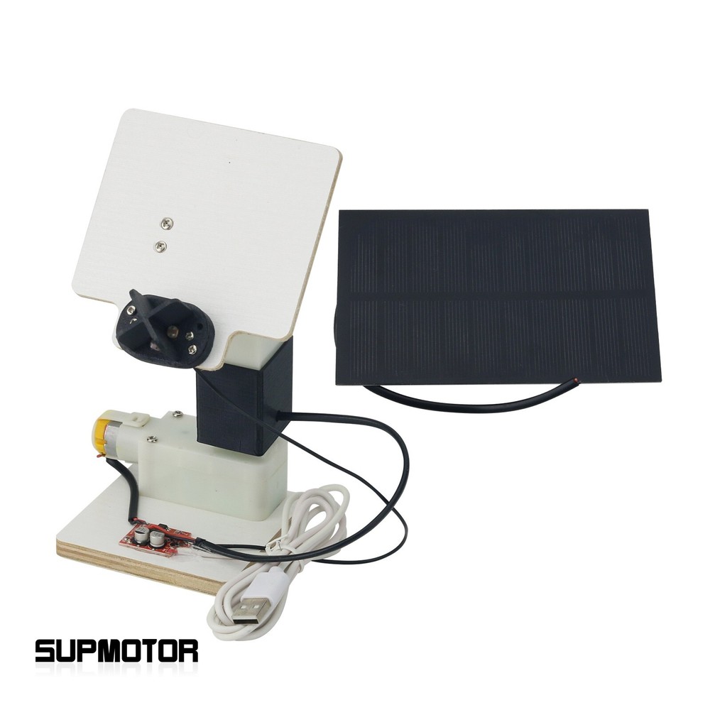 Solar Tracking System Model Solar Panel Tracker with Photovoltaic Panels