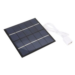1.2W Portable Solar Panel Charger For Phone Eco-Friendly Travel Recommended