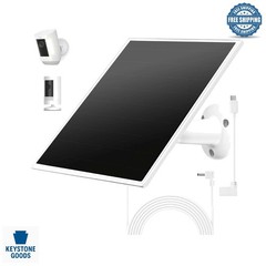 Solar Panel Charger for Ring Cameras – Waterproof & Fast Charging