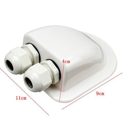 Double Wire Entry Gland Box Solar Panel Roof Wire Entry Gland Box Cable Motorhom