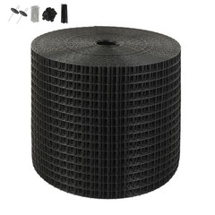 6 inch x 100ft Solar Panel Bird Guard, Critter Guard Roll Kit with 60pcs
