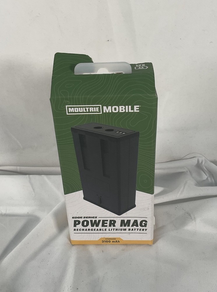 OPEN Moultrie Mobile Power Mag Rechargeable Lithium Battery Edge Camera 3100Mah