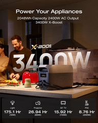 EF ECOFLOW Portable Power Station DELTA Max, 2048Wh Lifepo4 Battery, Solar Gene