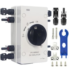 IP66 Waterproof Solar PV DC Quick Disconnect Switch, 1000V 64A Solar Panel Di…