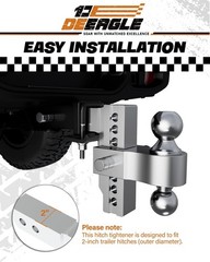 Hitch Tightener Anti Rattle Stabilizer for Trailer