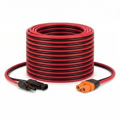 25FT 10AWG Solar Panel XT60i Adapter Connector Extension Cable for Power Station