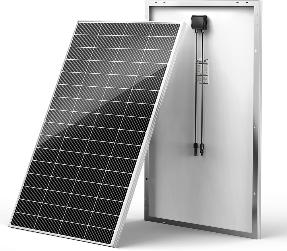 HQST 200W Solar Panel, N-Type, 16BB, up to 25.4% Efficiency, IP65 | Compact 46.3