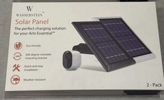 2 Wasserstein 2W Solar Panel for Arlo Essential White Or Black