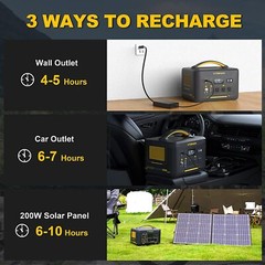 VTOMAN Jump 1500X Portable Power Station 1500W 828Wh Solar Battery Generator US