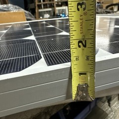 3 Lot – RAMSOND Solar Module 21” X 24.5” Pmax:50Wp Vmp: 16.8V Imp: 2.98A New!!
